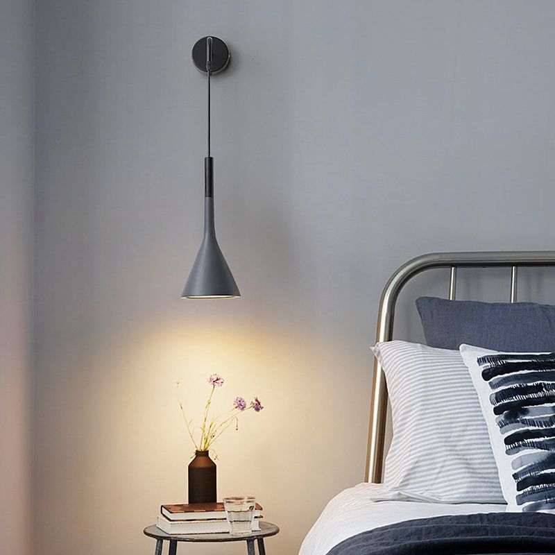 Contemporary Wall Light Metallic Wall Light Sconce for Kids' Room