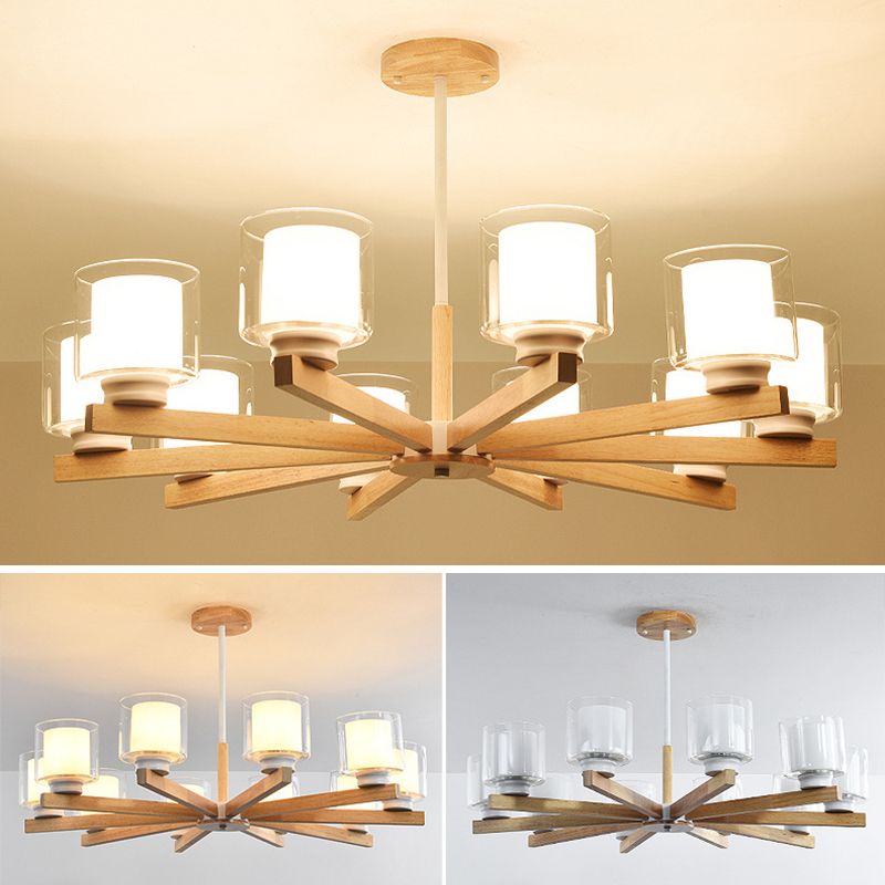 Lámpara de lámpara de cilindro de estilo nórdico Light Room Light Light.