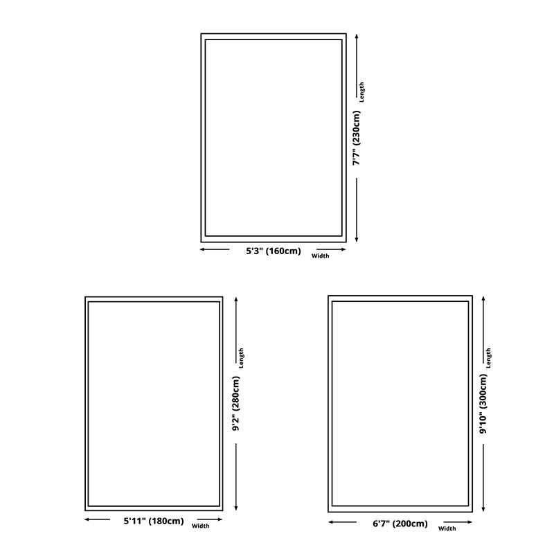 Red Modern Carpet Polyester Graphic Carpet Washable Carpet for Living Room