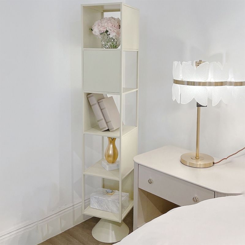 Glam Metal Shelf Bookcase Open Back Book Shelf for Home Office