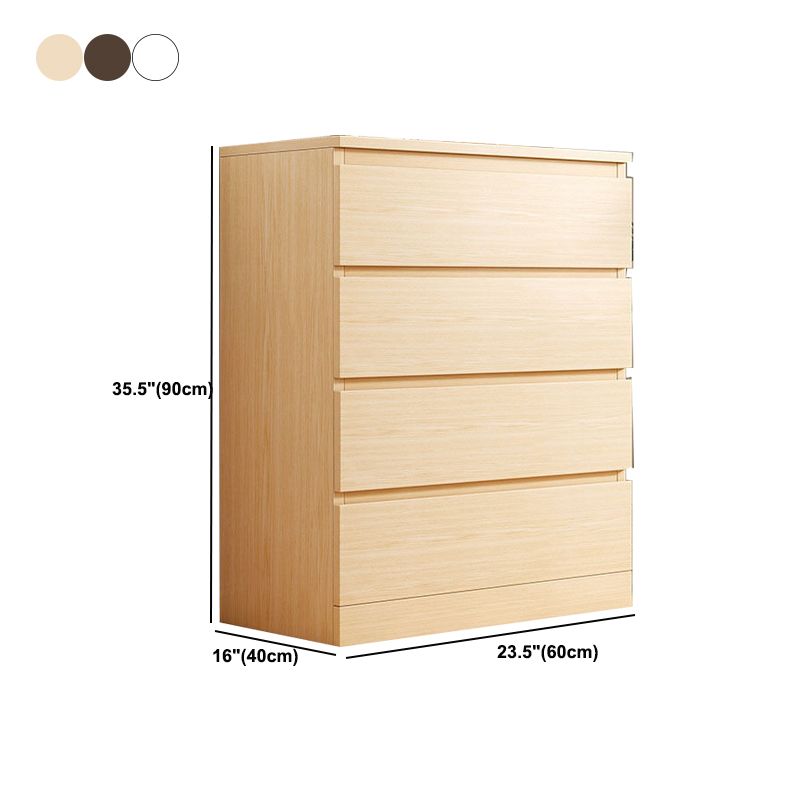 15.74" Wide Modern Wood Accent Chest Rectangle Chest with Drawers