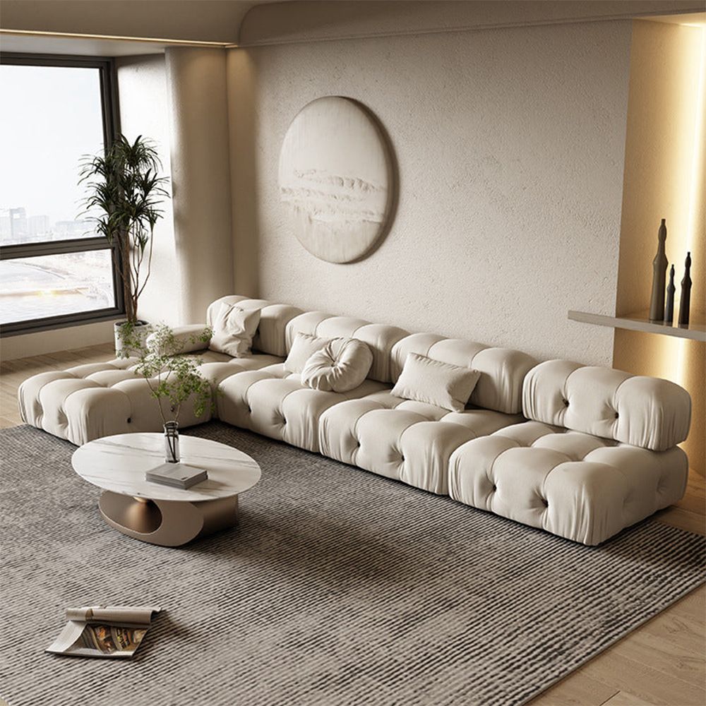 Glam Slate Pedestal Coffee Table Oval White Coffee Table Set