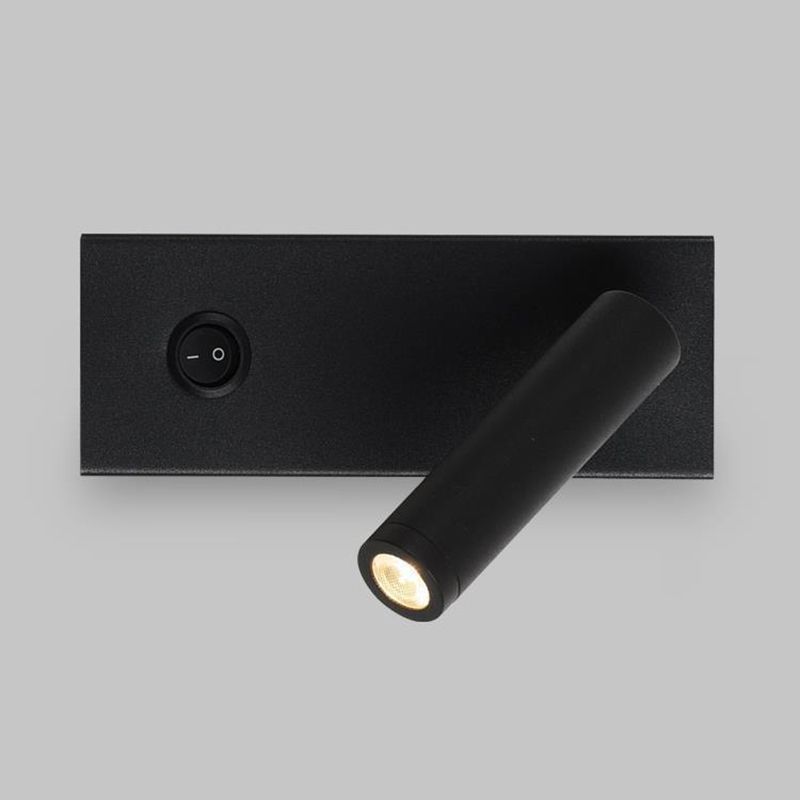 White/Black Modern Single Wall Mounted Sconce LED Metal Wall Light