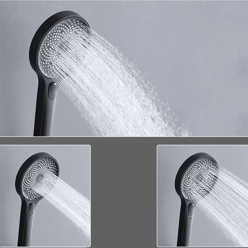 Modern Shower System Solid Color Adjustable Spray Pattern Shower Set