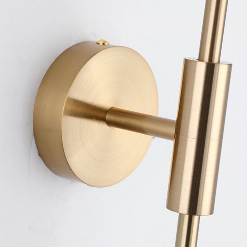 Lampada a parete a parete del globo postmoderno lampada a parete in vetro a monte per soggiorno