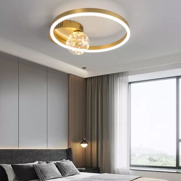 Modern Minimalist Style Ceiling Light Fixture LED Light Bedroom Light Restaurant Light