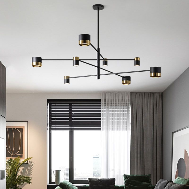 6/8 koppen plafond hanger licht postmoderne kroonluchter verlichtingsarmaturen