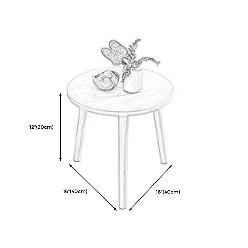 3/4 Legs Base Design Wood-based Craft/white Square/round Coffee Table