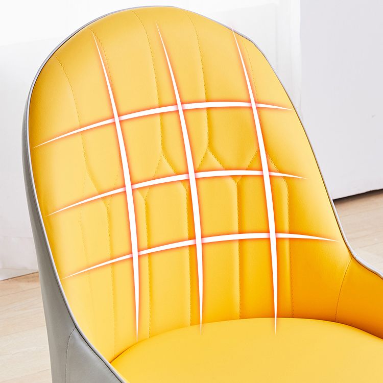 Silla de comedor de estilo escandinavo de metal Parsons Silla auxiliar de comedor para restaurante
