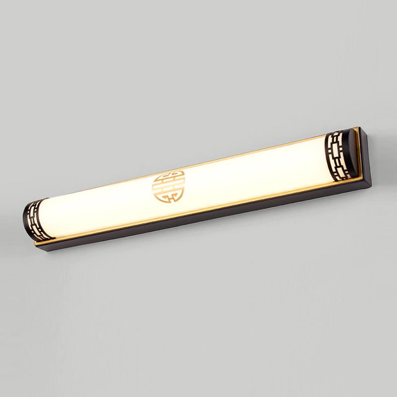 Modern Metallic LED pared apliques de tocador de baño lineal de tocador de baño