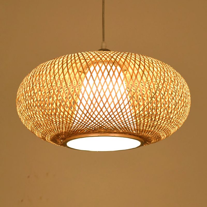 Holzlaternenform Pendelleuchte moderne Style 1 Leichte Hängelampe für Tea Room