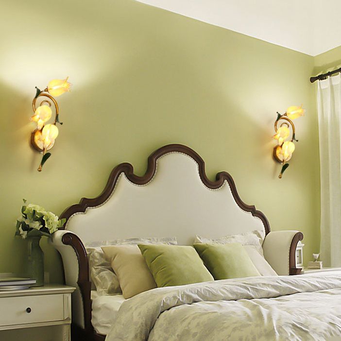 Modern Vanity Lighting Creative Glass Wall Light Sconce for Bathroom