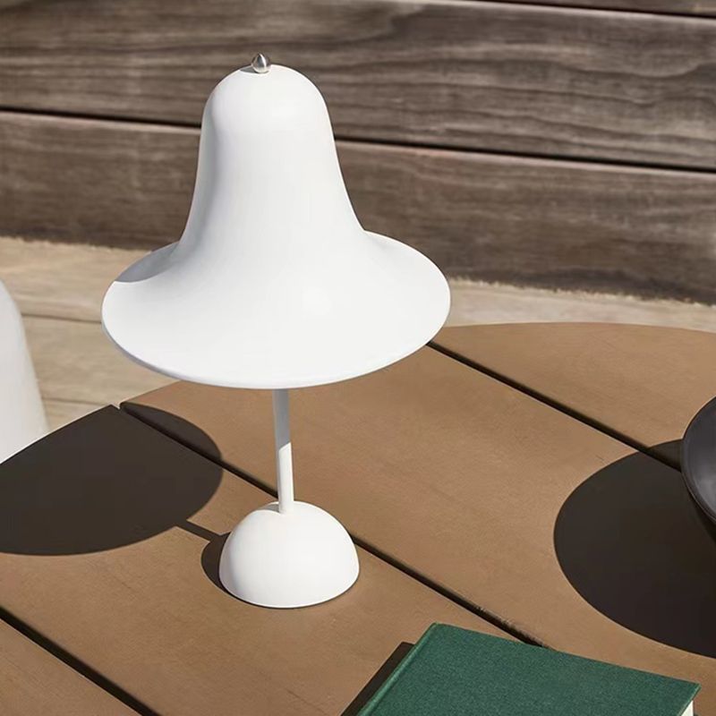 Macaron Simple Table Lamp LED Desk Light with Iron Shade for Living Room