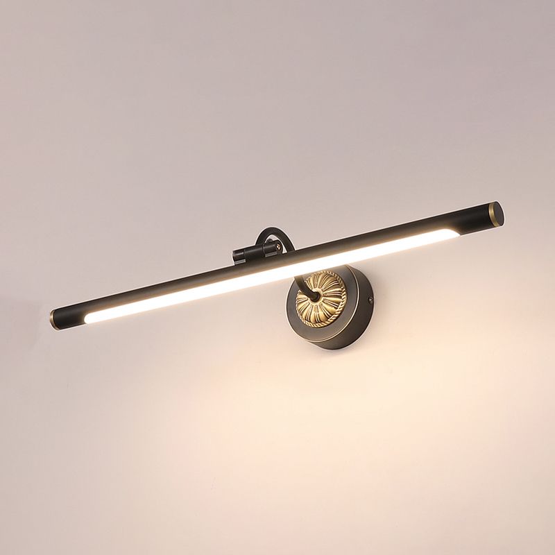 Traditional Mirror Front Lighting LED Vanity Wall Light Fixture with Acrylic Shade