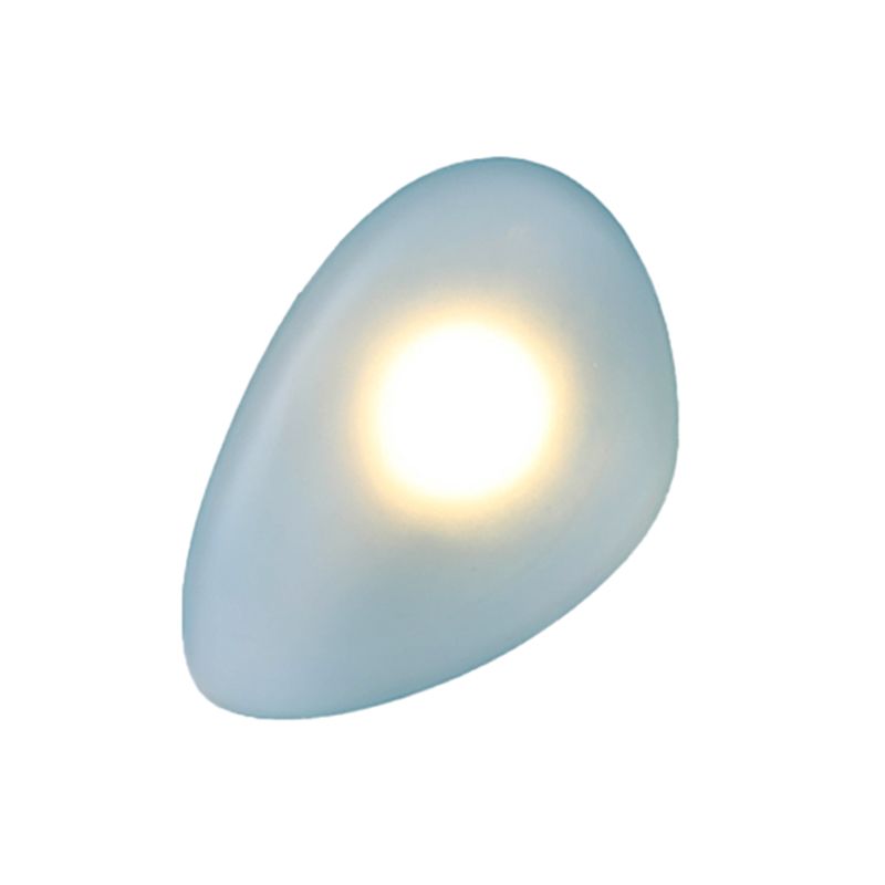 Glass Unique Shape Wall Lights Modern Style 1 Light Wall Mount Fixture for Living Room