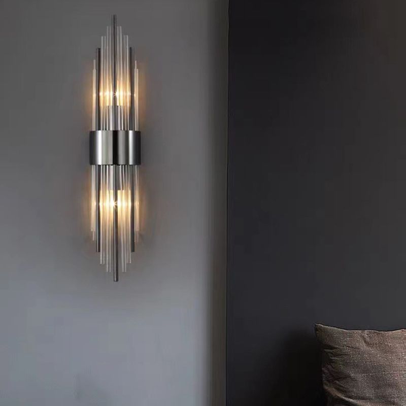 Modern Style Crystal Wall Mount Lamp Creative Wall Light for Living Room