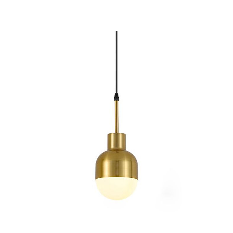Schattiertes Metallhängern Beleuchtungsbestand zeitgenössischer Stil Gold Hanging Light Kit