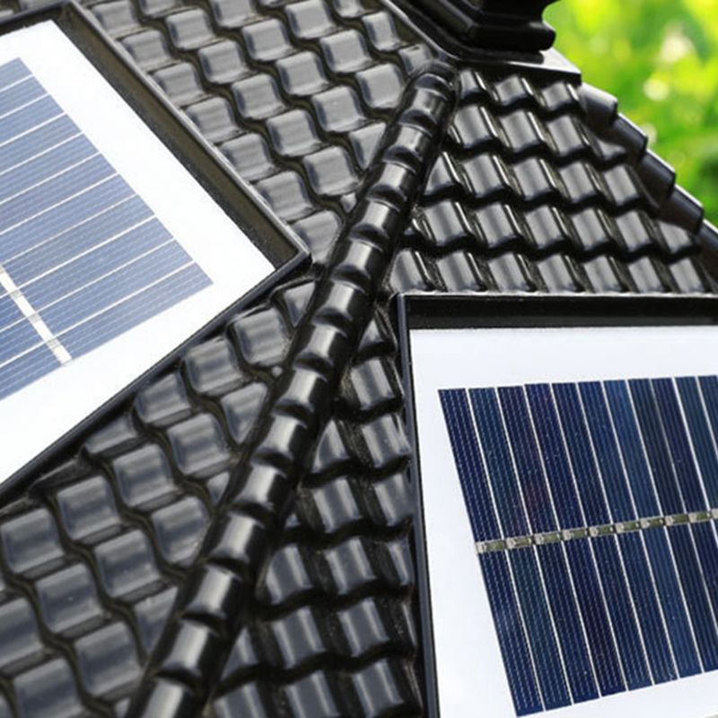 Contemporary LED Square Shape Outdoor Waterproof Light with Acrylic Shade