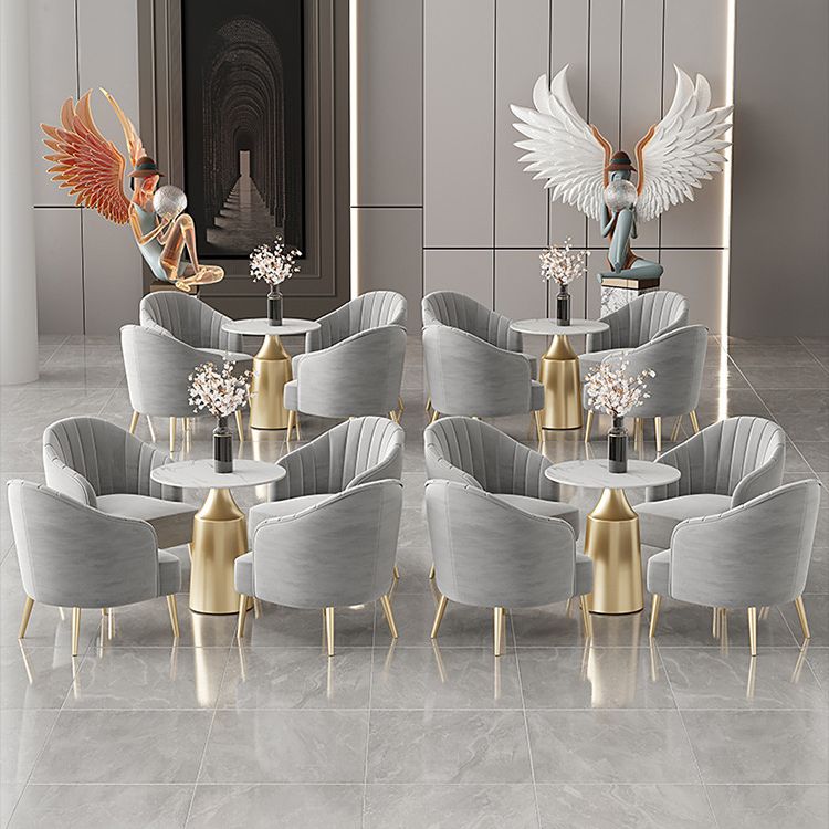 Glam 1/3/5 Pieces Dining Room Set Sintered Stone Dining Table