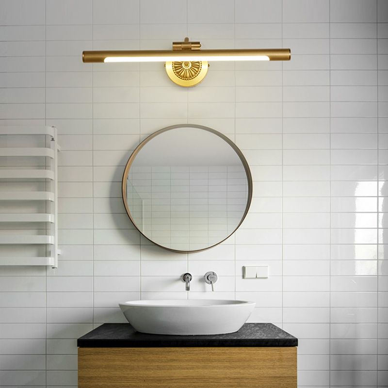 LED Simple Makeup Mirror Light Modern Bagni bagno Specchio a specchio Fronte lampada