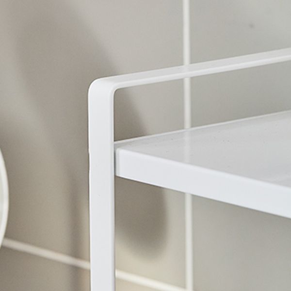 Modern Style Bookshelf Metal Open Back Bookcase for Home Office