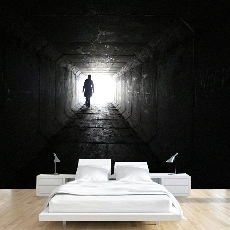 Personalized Size Spatial Extension Mural Wall Covering for Room