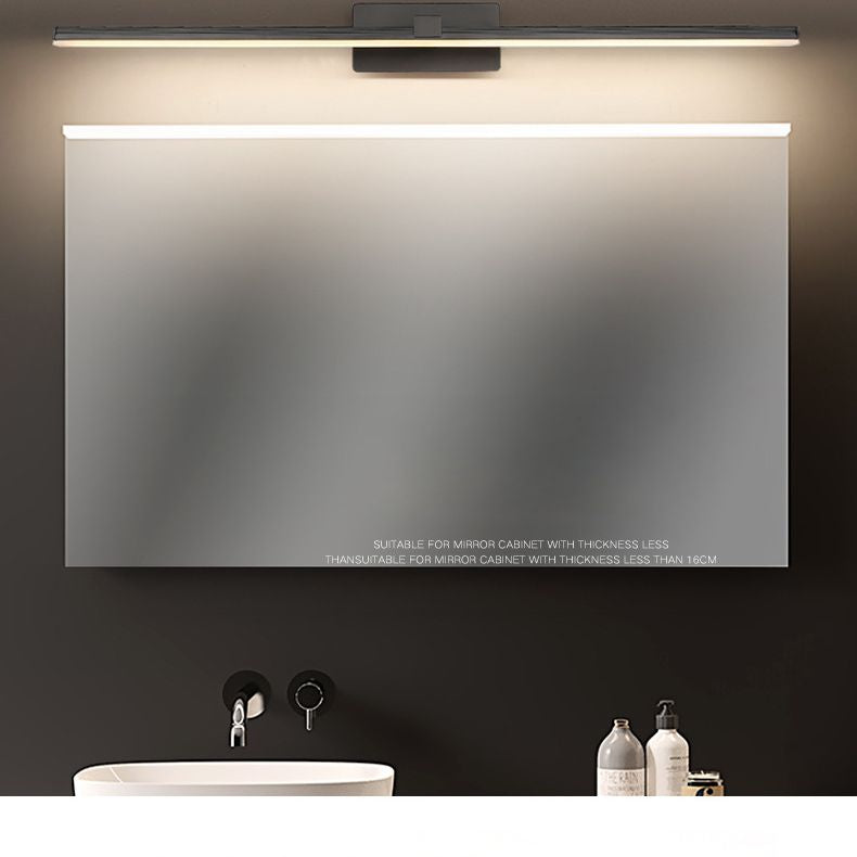 Lineares Badezimmer Wandbeleuchtung Metall LED Simplicity Stil Wandleuchte Licht