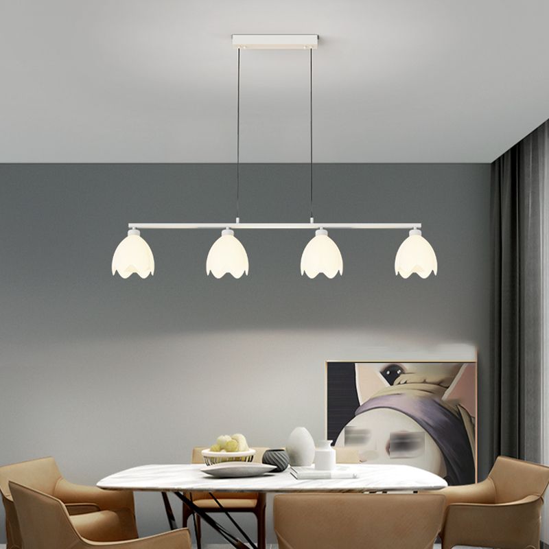 Modern Pendant Lighting Fixtures Glass Island Light Fixture for Dining Room