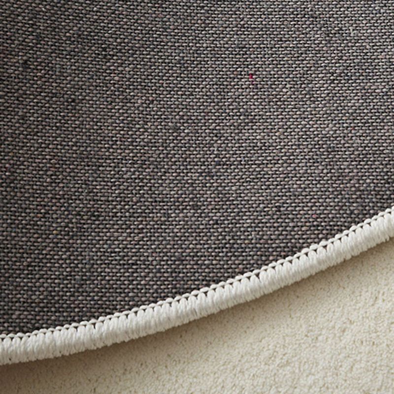 White Lozenge Rug Polyester Casual Indoor Rug Washable Rug for Home Decor