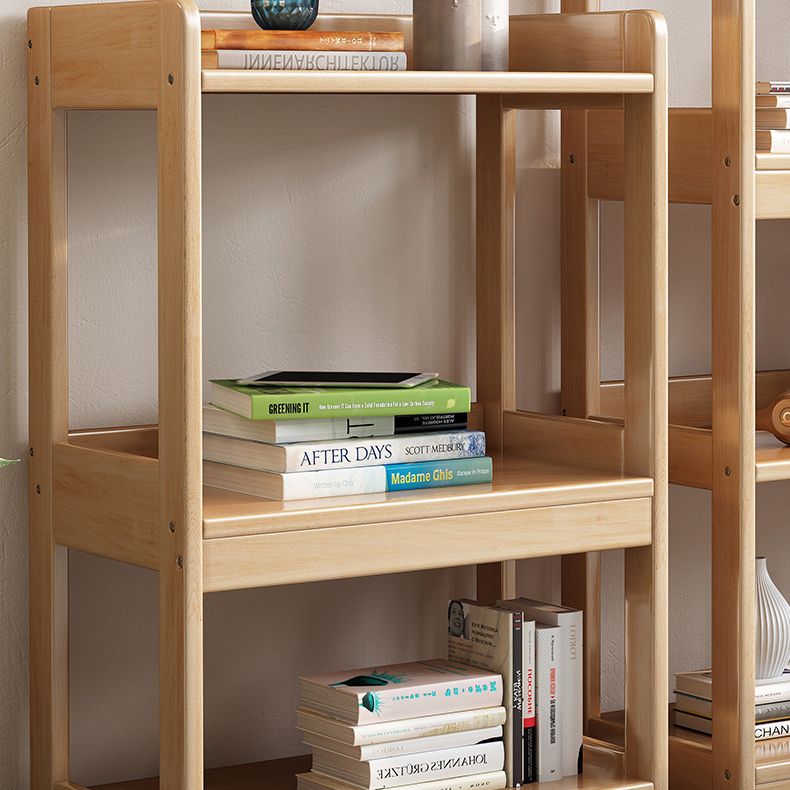 Open Shelf Storage and Display Shelves Bookcase Modern Wooden Bookshelf for Living Room