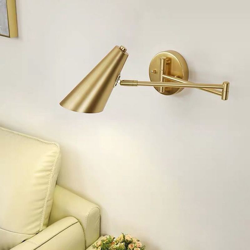 Metalen wandlamp lamp SCONCE Dual Jointed arm