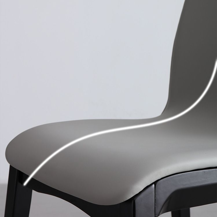 Sedia da pranzo al coperto contemporaneo in legno sedia parsons per cucina