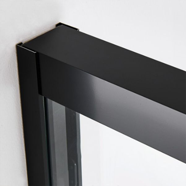 Transparent Tempered Shower Bath Door Hinged Shower Bath Door