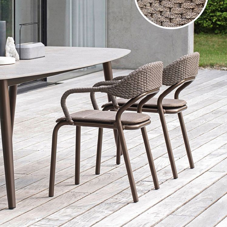 Boho 1/5 Pieces Patio Dining Table Set Rectangular Dining Set