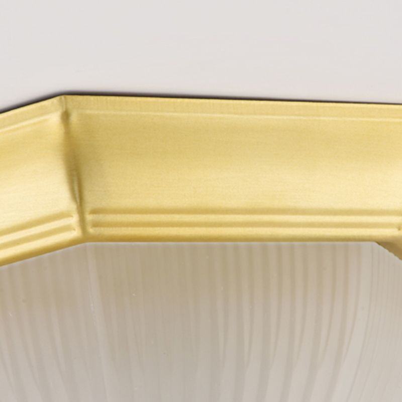 Lampes encastrées de forme géométrique Plafonniers encastrés en verre modernes