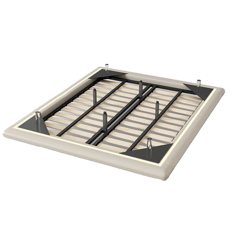 Mid-Century Modern Daybed Pine Wood Foam Rectangular Bed Frame for Home