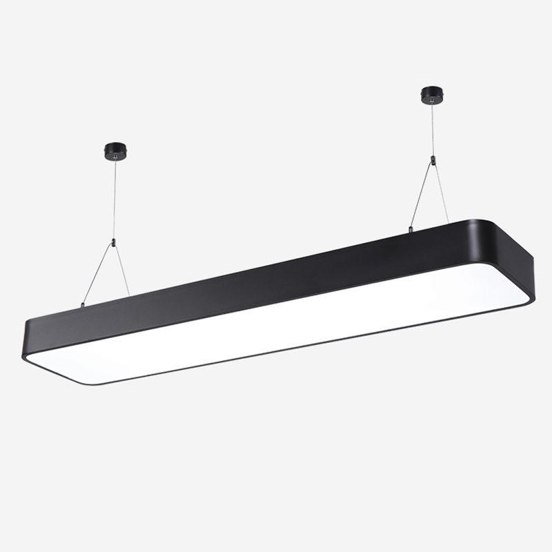 Metal Frame Modern Simple Style Led Pendant Decorative Lights for Office