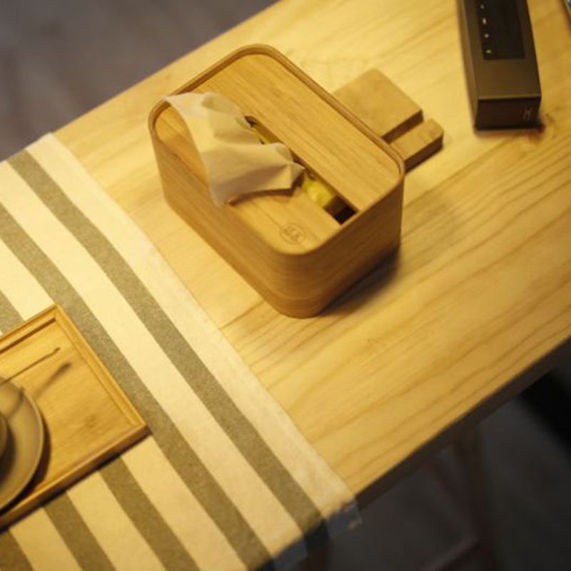 Modern Bar-height Table Solid Wood Top Bistro Pub Table for Dining Room