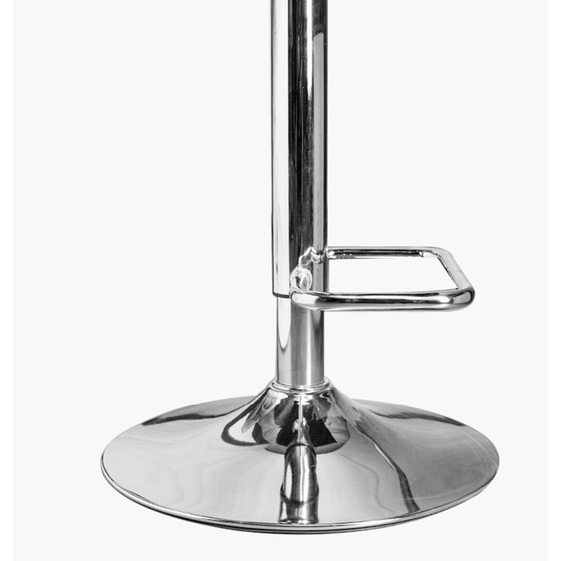 Conception sans bras de tabouret de bar pivotant de taille réglable de tabouret de bar de style industriel d'intérieur