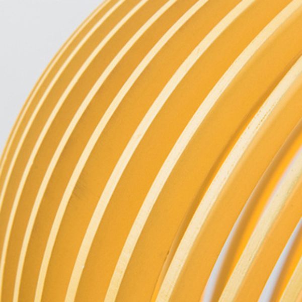 1 Licht hängende Lichtkit Asian Style Schüssel Form Holz Anhänger Beleuchtung