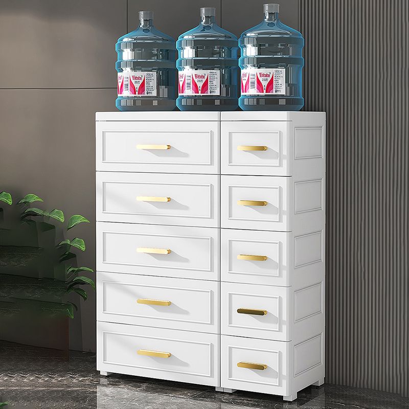 Hinged Wardrobe Cabinet Modern Plastic Storage Cabinet for Home