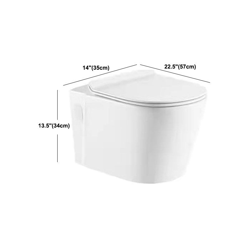 Wall-mounted Toilet Household In-wall Hidden Water Tank Concealed Hanging Toilet