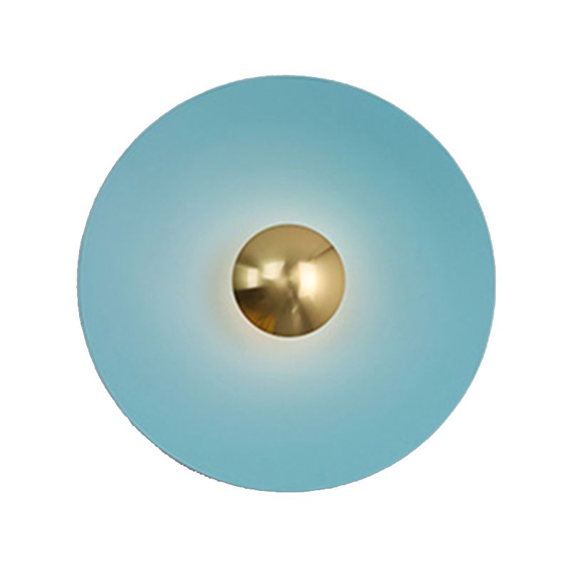 Lampes murales circulaires de style moderne métal 1 les idées d'éclairage mural clair