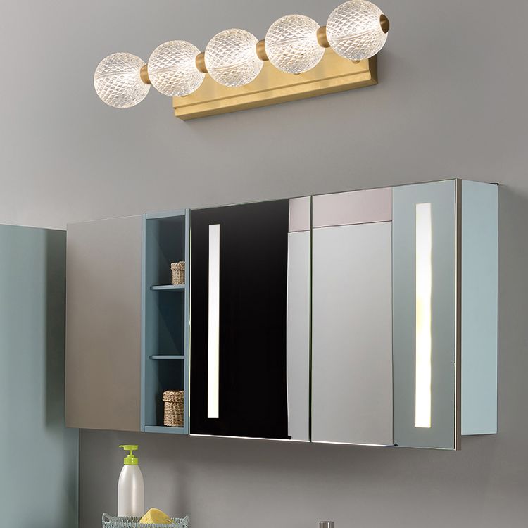 American Light Extravagant Style Vanity Light Fixture Copper Vanity Light