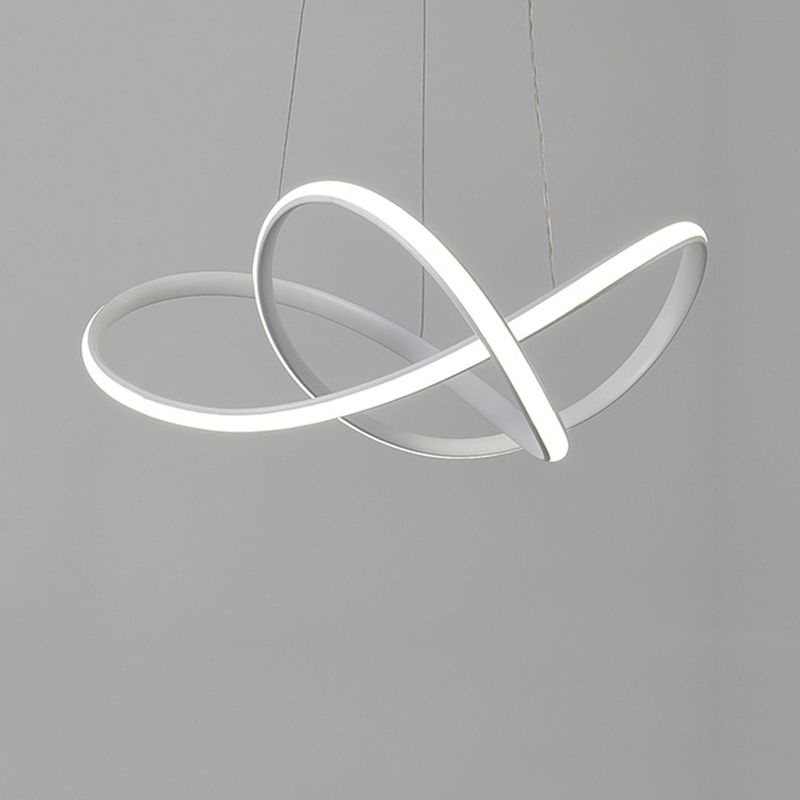 Nordic Modern Caractéristique Style LED Pendant le lustre Light for Living Room Dining Room Study