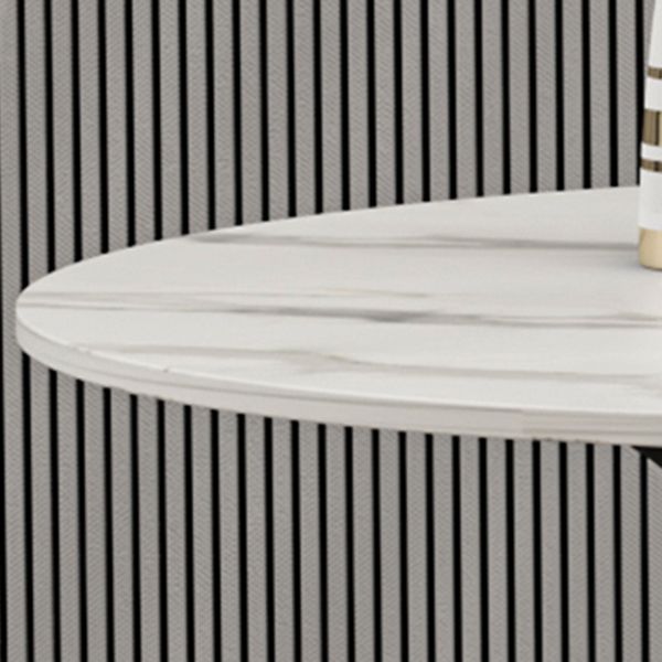 Modern Round Dining Table Sintered Stone Table for Dining Room