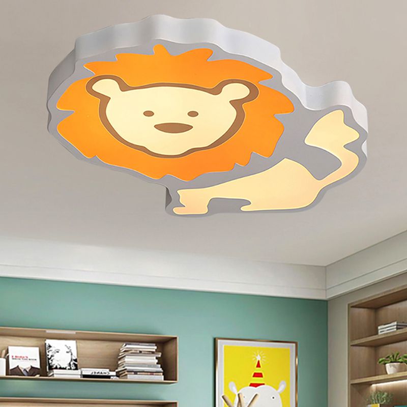 Kleuterschool Dierenplafondlamp Acryl Cartoon Inbouwplafondlamp