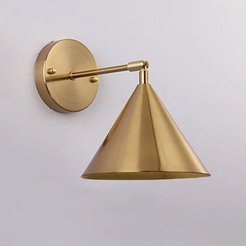Modern Gold Vanity Lighting Metal Wall Light Fixture for Bathroom
