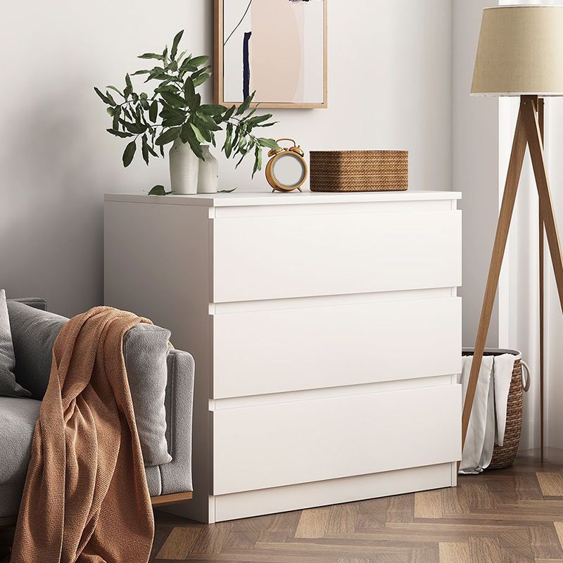 Contemporary Storage Chest Manufactured Wood Dresser with 3/4/5/6/8 Drawers