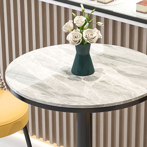 Contemporary 1/2/3 Pieces Stone Pub Table Set Fixed Table Counter Table